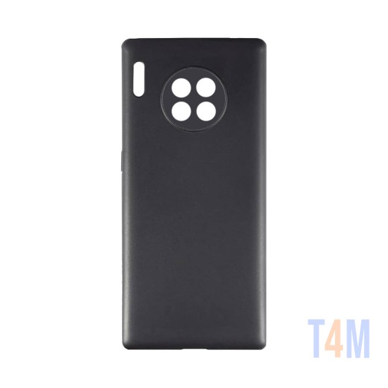 Capa de Silicone para Huawei Mate 30 Pro Preto